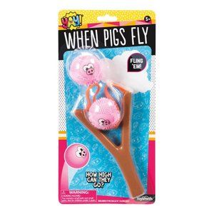 Yay! When Pigs Fly Slingers Sling Shot Toy